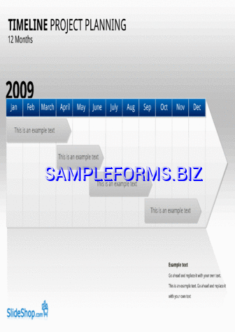 Project Timeline Template 2 pdf potx free